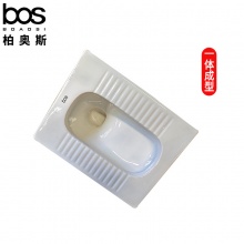 连体方形蹲厕